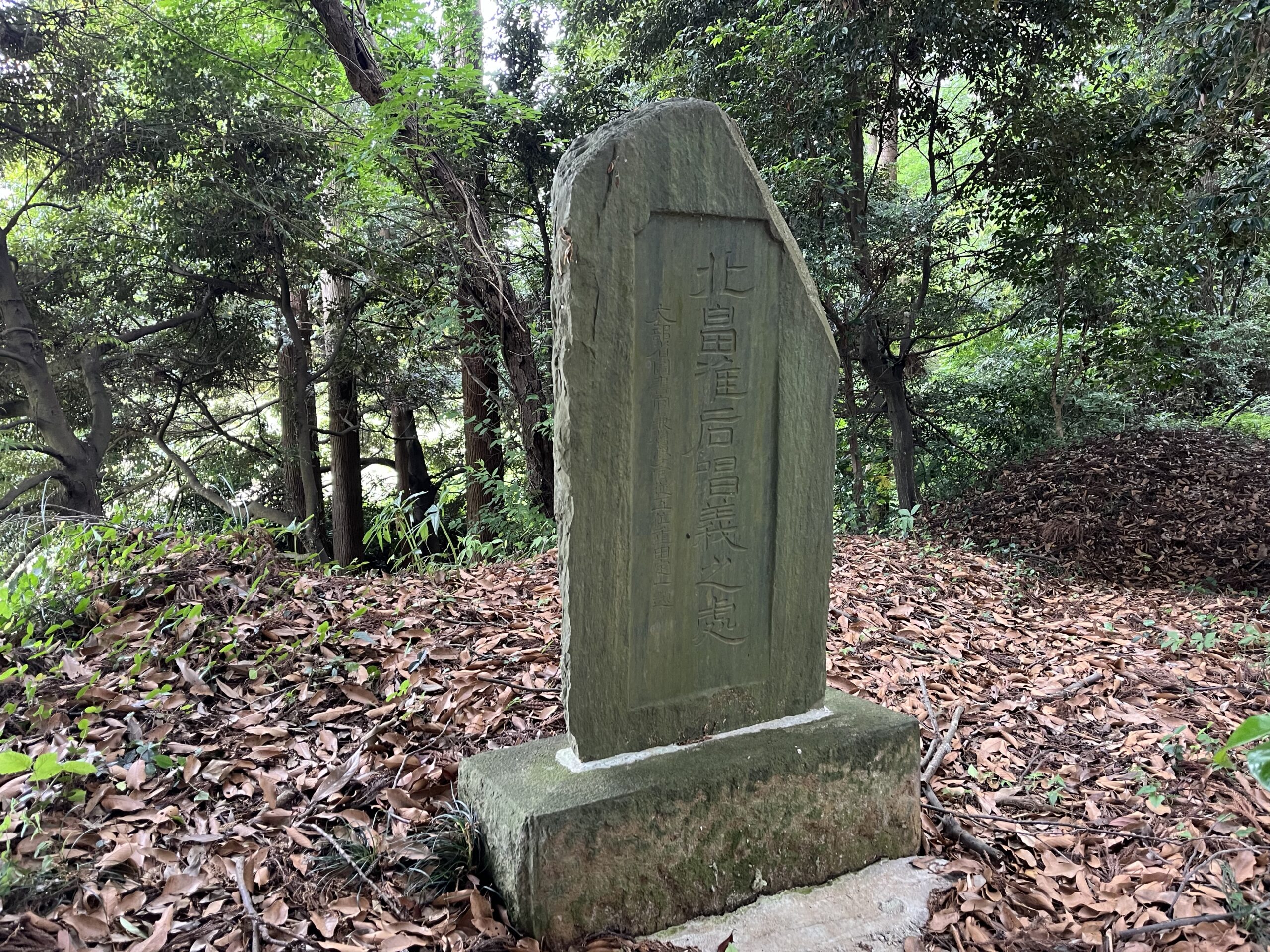 神宮寺城跡　北畠親房